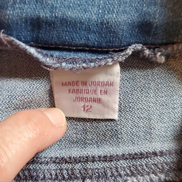 Ladies' Pull-on denim shorts size 12 - Picture 8 of 10